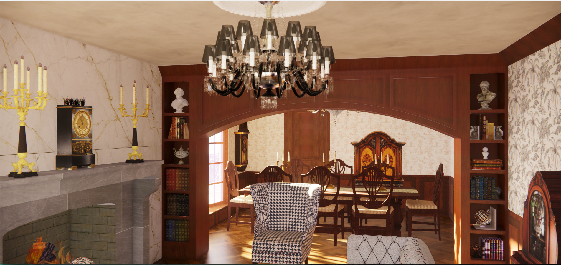 Open-Plan Living Room